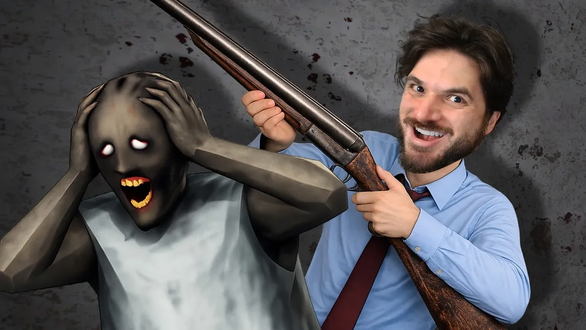 Jazzghost vira a mesa em Granny: veja o caos de jogar como a vilã com munição infinita