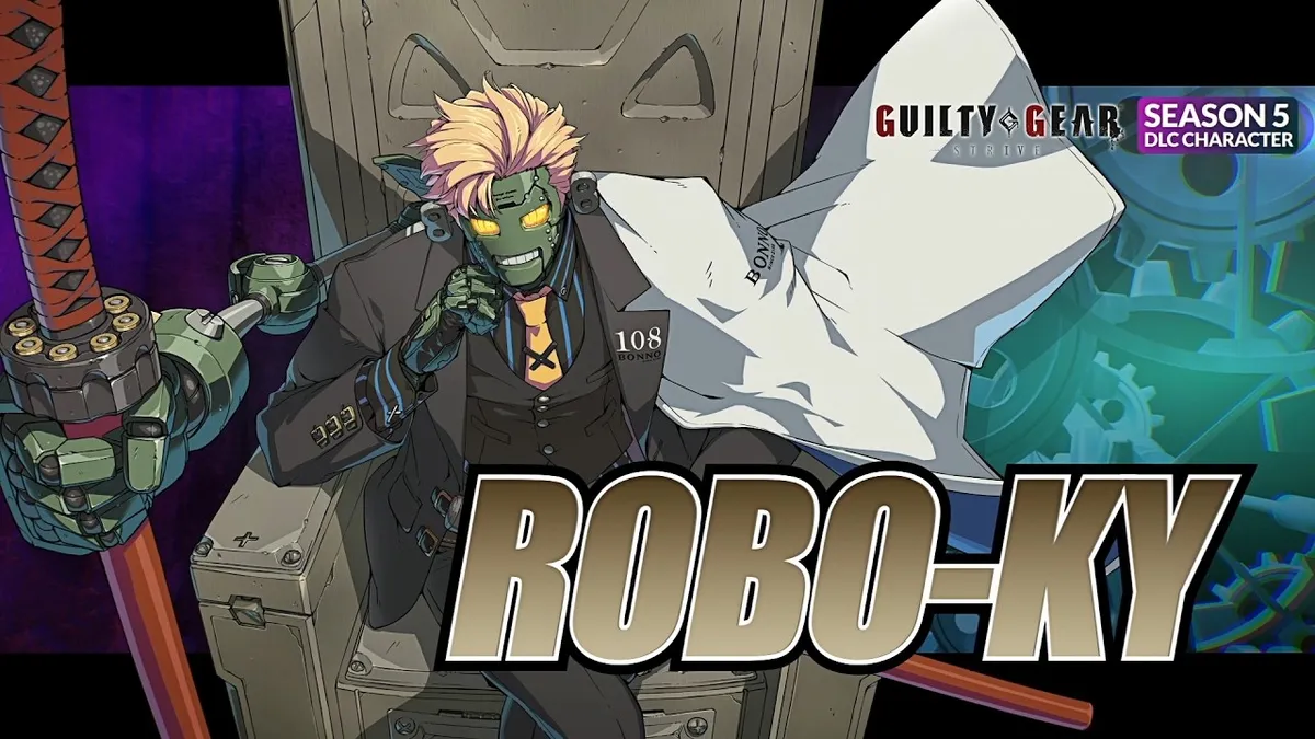 Robo-Ky retorna em Guilty Gear Strive com energia de besouro e novo visual