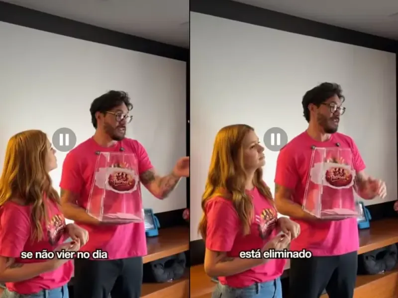 Viih Tube e Eliezer tiram do ar reality com funcionários após provas humilhantes