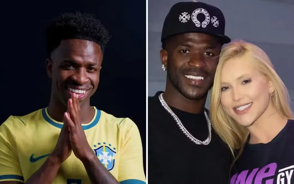 Mudança no visual de Vini Jr. em evento com Virginia Fonseca viraliza nas redes