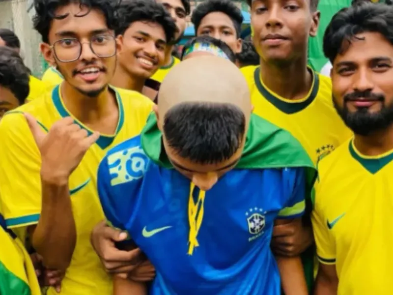 Bangladesh vira filial do Maracanã: jornalistas vestem amarelinha e o país se divide em 'guerra' de bandeiras